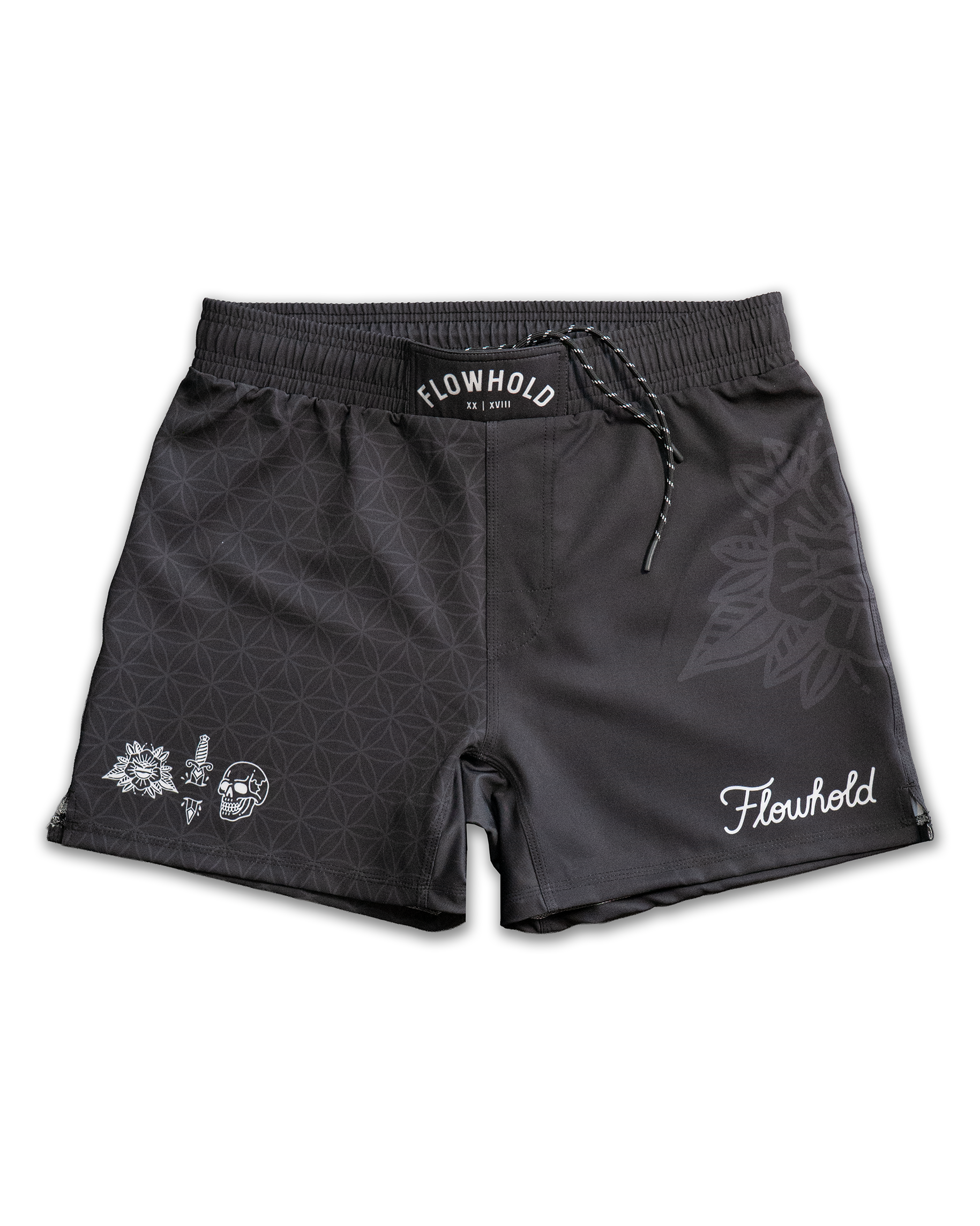 Life/Death Fight Shorts (Black) – Flowhold