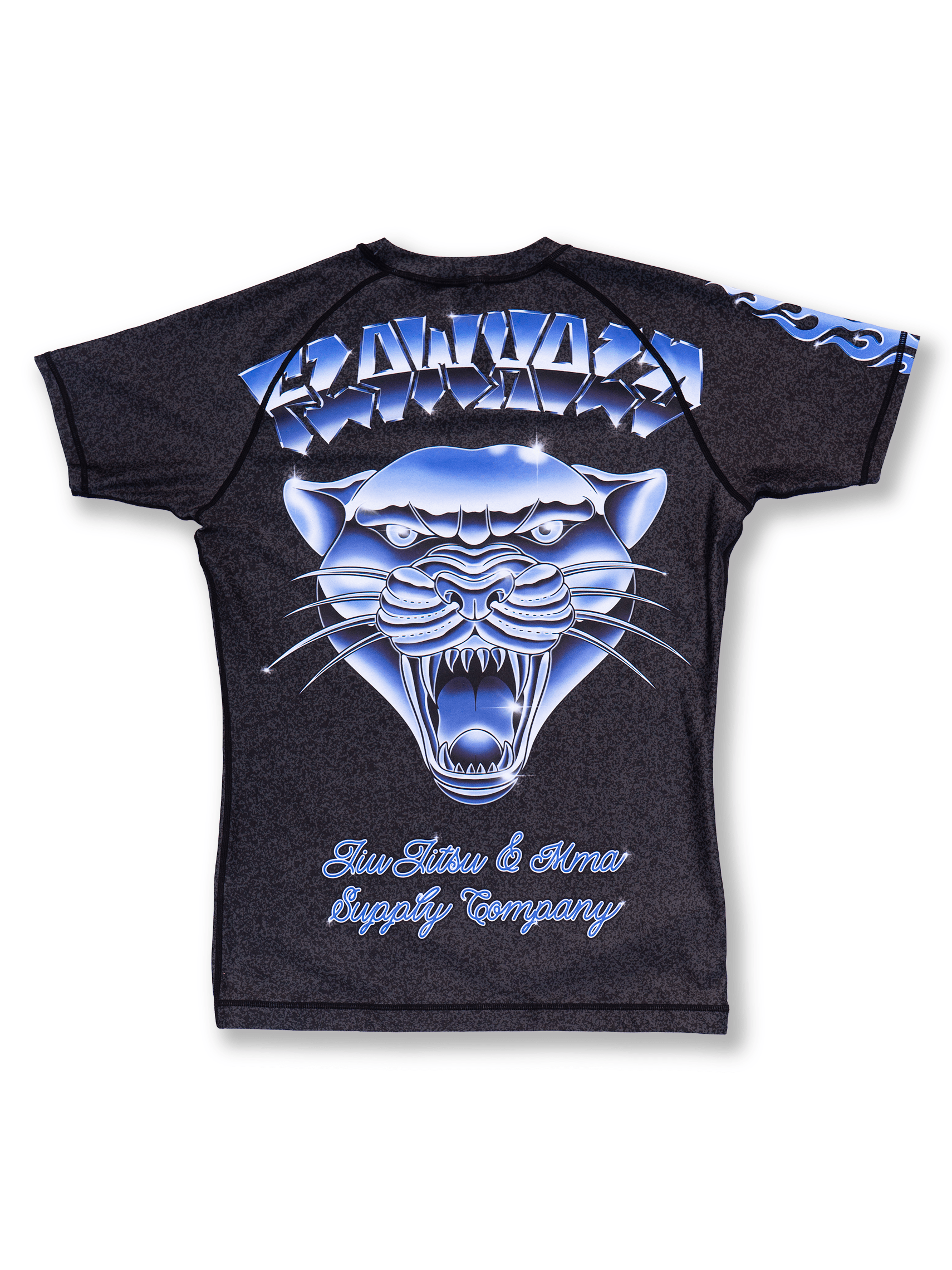 Chrome Panther Rashguard (Short Sleeve)