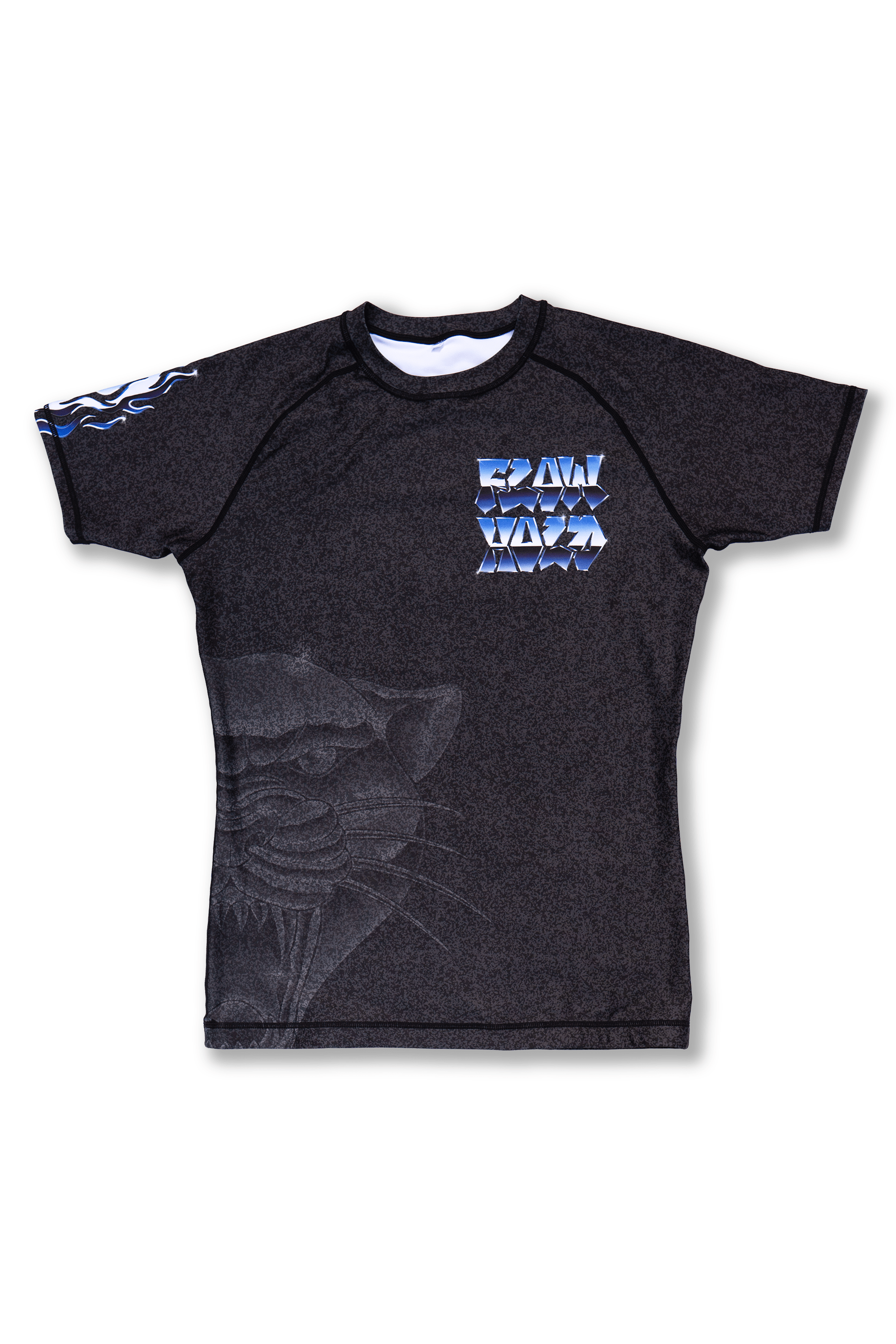 Chrome Panther Rashguard (Short Sleeve)