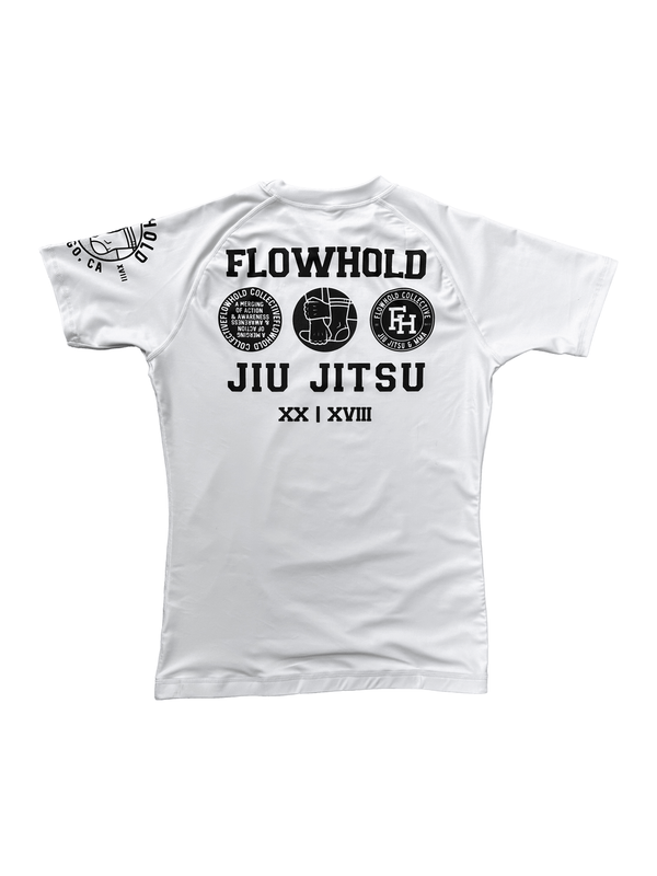 The Defeater Rashguard White