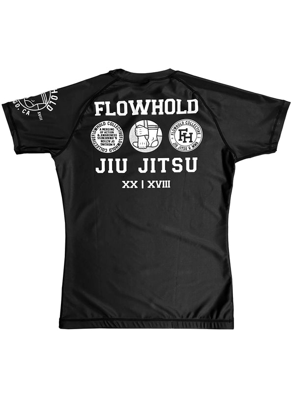The Defeater Rashguard Black