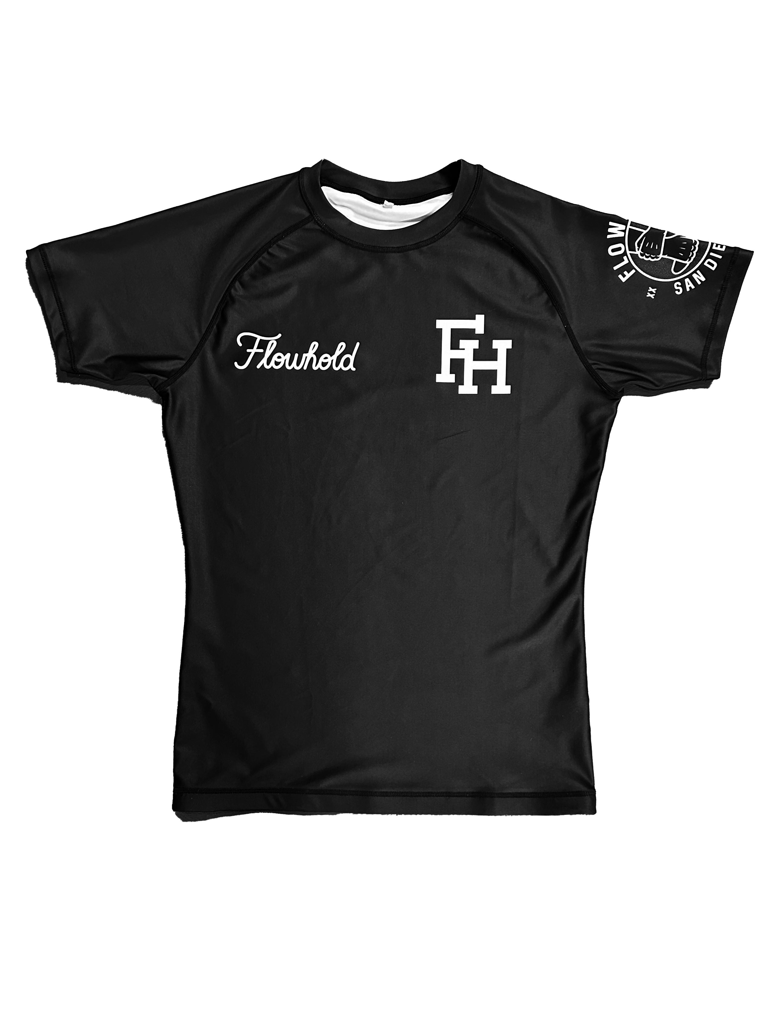 The Defeater Rashguard Black