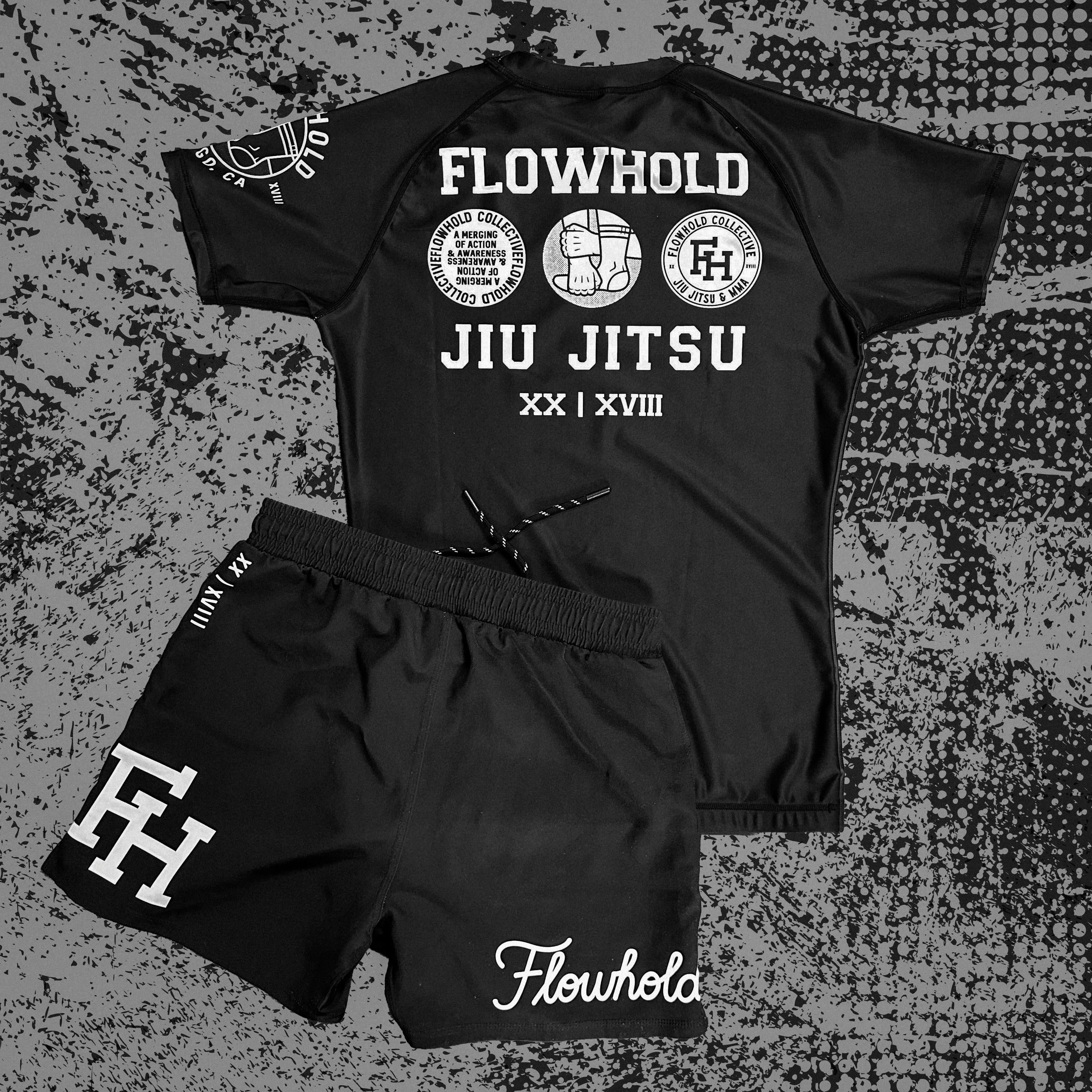 The Defeater Rashguard Black