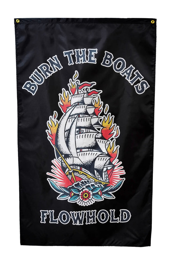 Burn The Boats Flag (3' x 5')