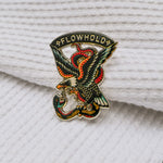 The Conflict Enamel Pin