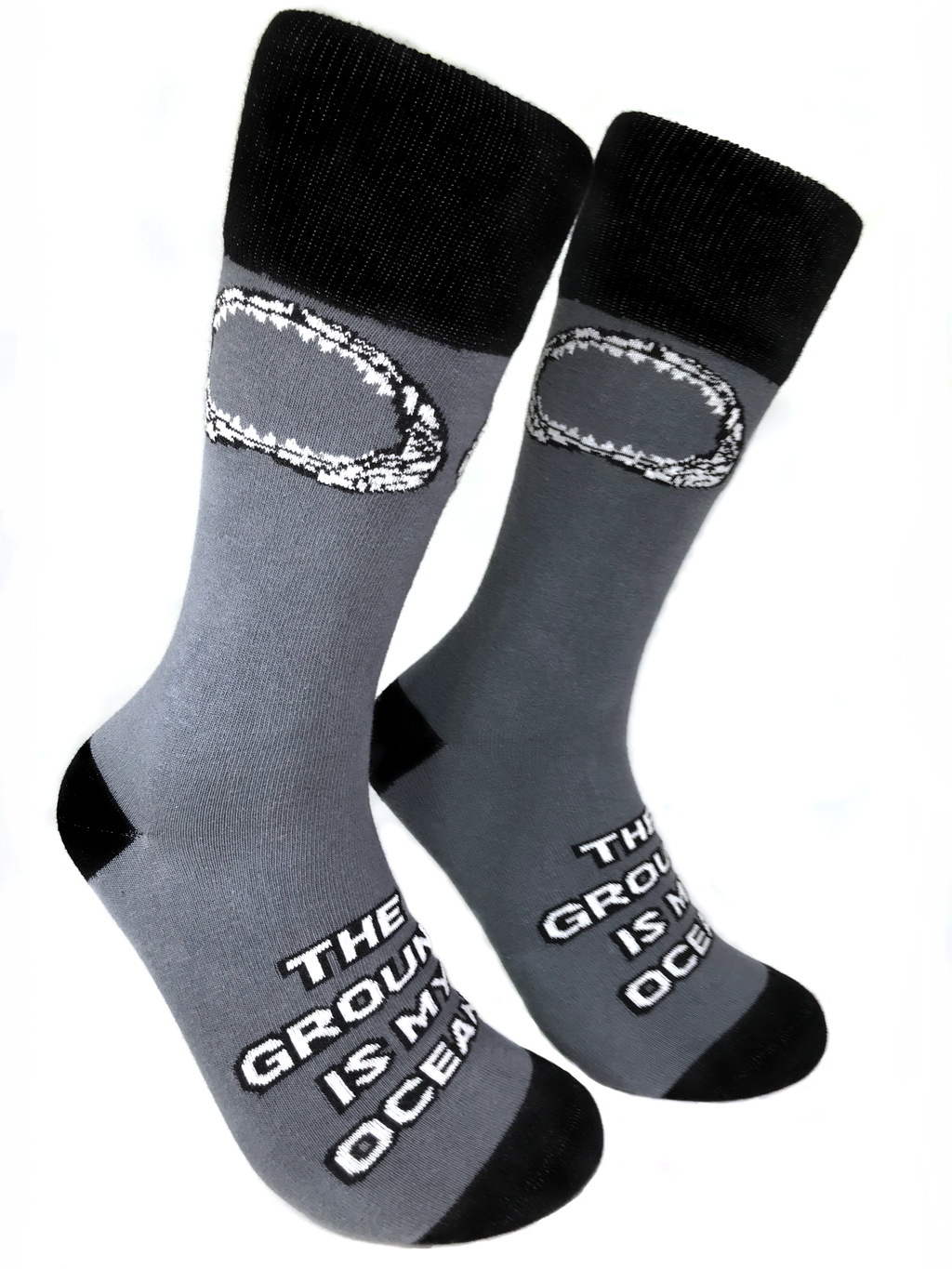 Ground Jaws Crew Socks