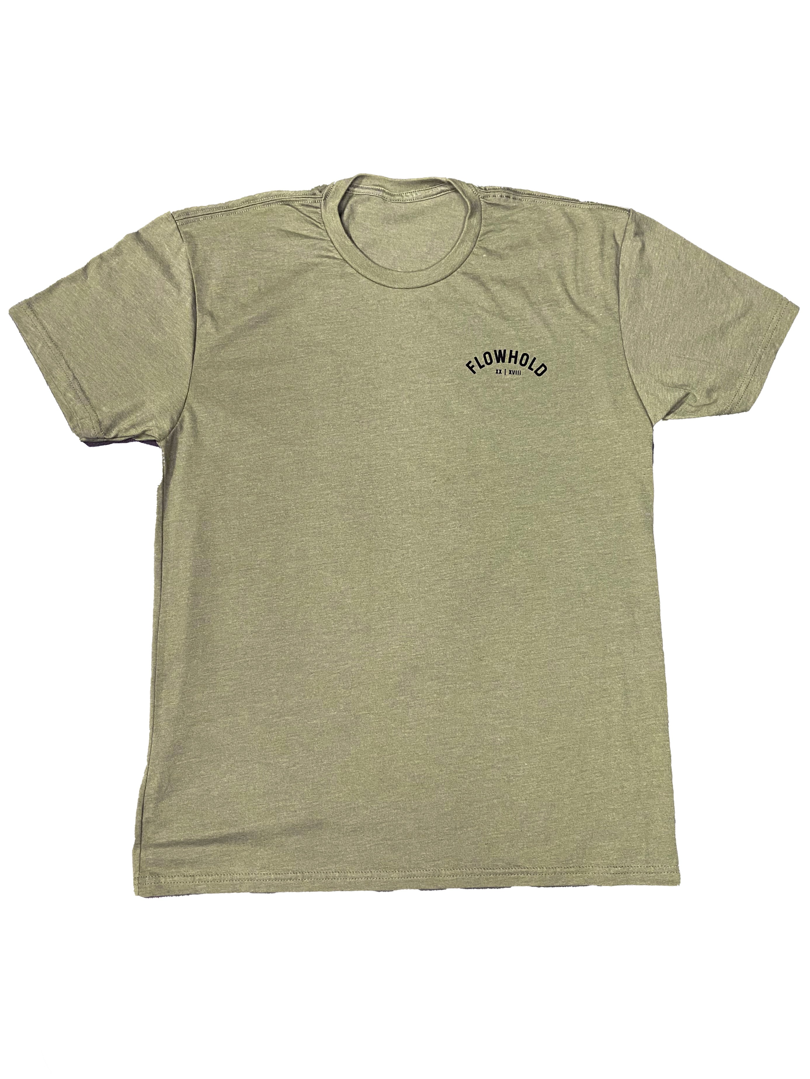 Flowhold T-Shirt (Light Olive) V2