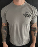 Deathbloom Tee (Warm Gray)