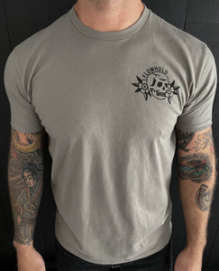Deathbloom Tee (Warm Gray)