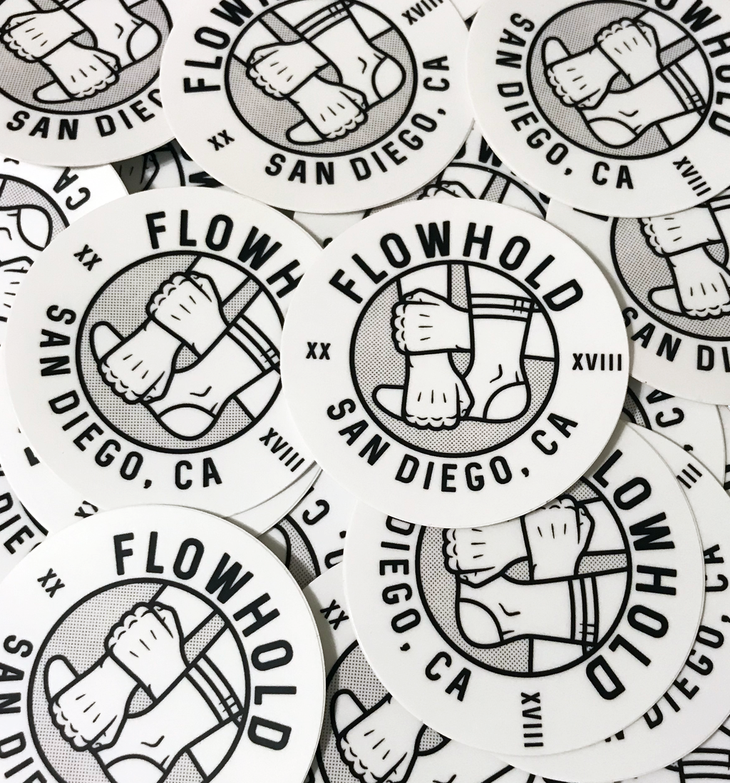 Flowhold Sticker (Round 3")