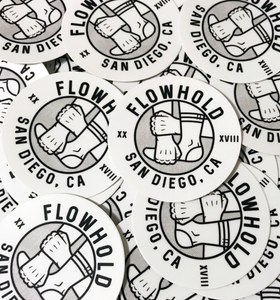 Flowhold Sticker (Round 3")